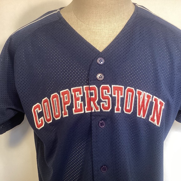 Vintage Cooperstown All Star Village Baseball Jersey mens size medium - Picture 2 of 11